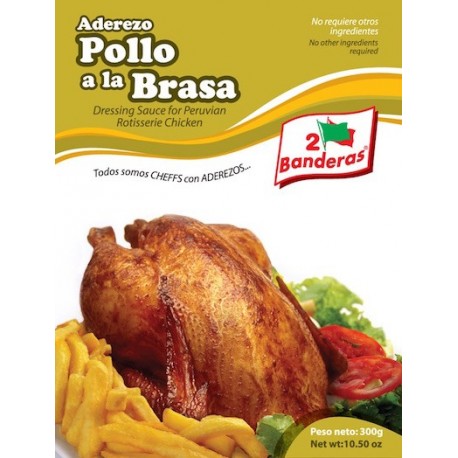 Aderezo líquido para Pollo a la Brasa 2 Banderas / Perú