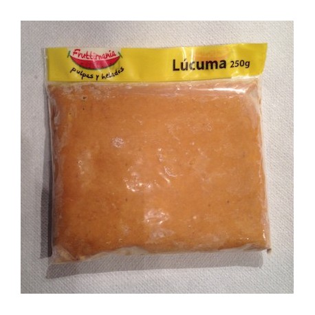 Pulpa de Lúcuma Congelada Fruttimania 250g - 12 bolsas