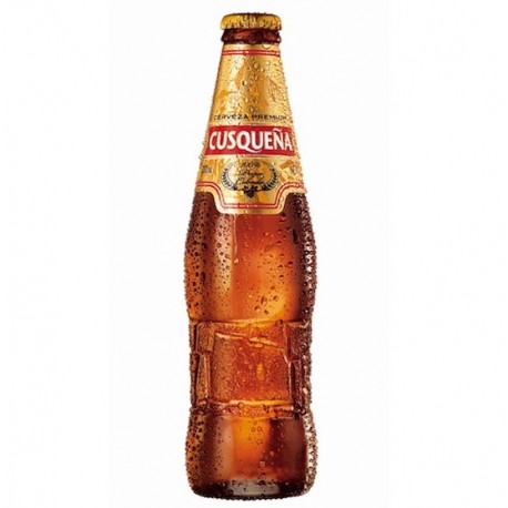 Cerveza Rubia Cusqueña 4,8° / Perú - Caja de 24