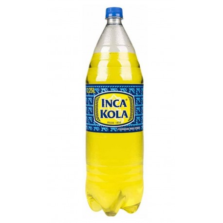 Inca Kola botella Sabor Original del Perú