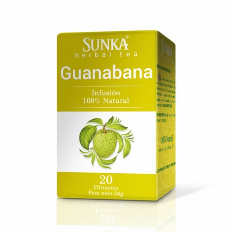 Guanabana Filtrantes Sunka 20x1,2g