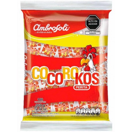 Cocorokos Caramelo Perita Ambrosoli 100x3,5g