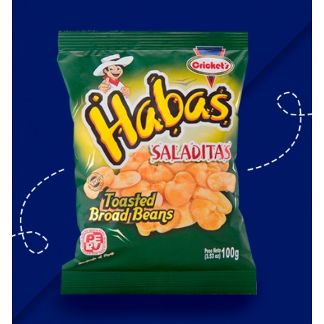 Habas Saladas Cricket's 100g - EL INTI - Tu Tienda Peruana