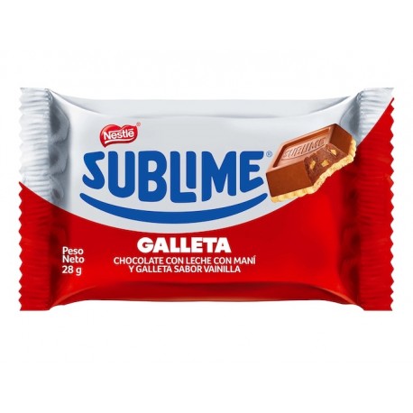 Chocolate Sublime Galleta Nestlé 28g