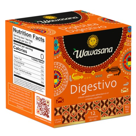 Digestivo Infusión Andina Wawasana - EL INTI - Tu Tienda Peruana