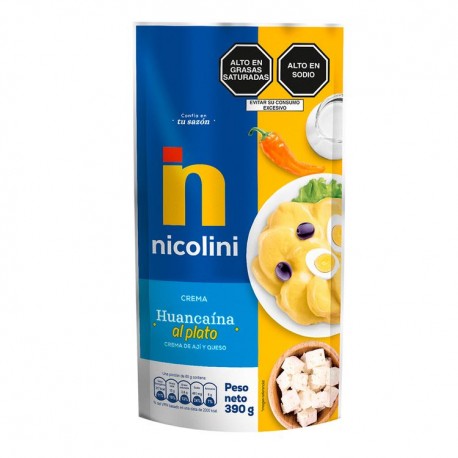 Crema Huancaína Nicolini 390g