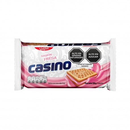Galletas Casino sabor Fresa Victoria 6x43g 258g - EL INTI - Tu Tienda Peruana