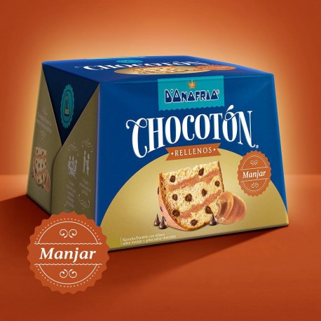 Chocotón con Manjarblanco D'Onofrio Nestlé 450g - EL INTI - Tu Tienda Peruana